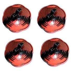 ZAUKY Portable Round Comb Pocket Hair Comb Set of Fingers Small Round Hair Brush Shampoo Brush Scalp Massage Comb Pack of 4 (Multicolor)