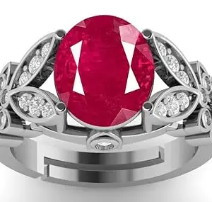 APSSTONE Natural Ruby RING 7.25 Ratti Handcrafted Finger Ring With Beautifull Stone manik RING PANCHDHATU RING for Men and Women
