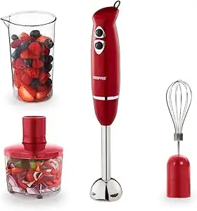 Geepas GHB6136 3-in-1 Hand Blender