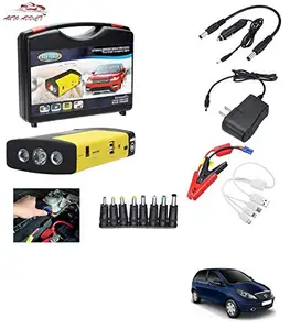 AUTOADDICT Auto Addict Car Jump Starter Kit Portable Multi-Function 50800MAH Car Jumper Booster,Mobile Phone,Laptop Charger with Hammer and seat Belt Cutter for Tata Indica Vista