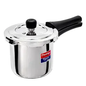 Prestige Popular Svachh Stainless Steel Outer Lid Pressure Cooker 2.0 L