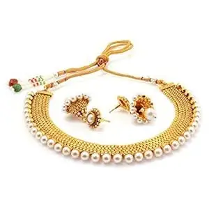 Sukkhi Modish Gold Plated Necklace Set for Women
