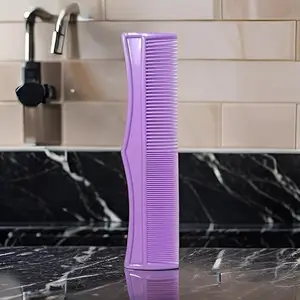 sp7 accessories SP7 Professional Handmade Small Regular Dressing Hair Era Comb for All Hair Types Multipurpose Fine and Wide Tooth Comb for Daily Grooming Men and Women (Purple)