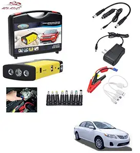 AUTOADDICT Auto Addict Car Jump Starter Kit Portable Multi-Function 50800MAH Car Jumper Booster,Mobile Phone,Laptop Charger with Hammer and seat Belt Cutter for Toyota Corolla Old(2004-2008)
