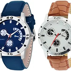 ON TIME OCTUS Analog Multicolor Dial Boy's and Women's Watches (Combo of 2)-OT-205-211