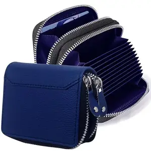 GREEN DRAGONFLY PU Leaher Wallet for Men | Vertical Credit Debit Card Holder Leather Wallet for Men(NMB/202306427-Blue)
