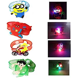 Jamboree!!! LED Light Rakhi for Brother Kids Rakhi for Kids Rakhi Gift for Brother Rakshabandhan Special Rakhi for Girls and Boys Multi Cartoon Print Pack of 24