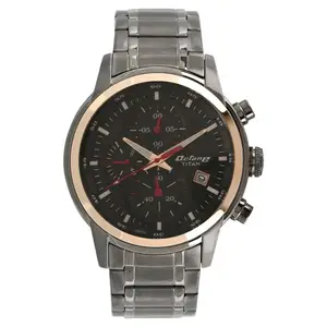 Visit the Titan Store Titan Octane Quartz Chronograph With Date Anthracite Dial Grey Stainless Steel Strap Watch for Men - NT90086KM03
