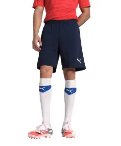Visit the PUMA Store Puma Men's Team Rise Knitted Regular Fit Hybrid Shorts