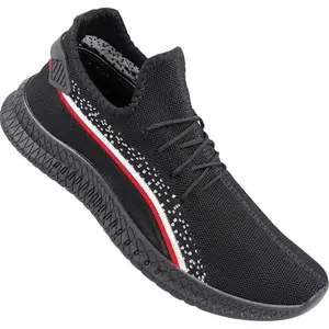 WALKAROO WY3314 Mens Casual Shoe for Regular Wear - BlackRed