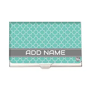 Mint Patterns - Personalized Designer Visting Card Holder - Nutcase Your Name Business Card Holders