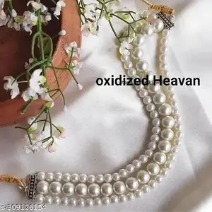 O S O Sdised Round Chain Pendant Long Necklace For Girls and women's Design_45