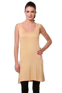 Amazon Brand - Nora Nico Women's Cotton Chemise, Long Slip, Suit Slip Nighty
