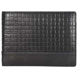 Leatherman Fashion LMN Genuine Leather Black Men Wallet 50193 (3 cc Card Slots)