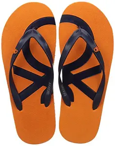 United Colors of Benetton Men Orange Flip-Flops-7 UK/India (41 EU) (18P8CFFPM021I)