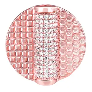 GIVA 925 Silver Rose Gold Sparkly Mesh Ring, Adjustable | Gifts for Women and Girls | With Certificate of Authenticity and 925 Stamp | 6 Months Warranty*