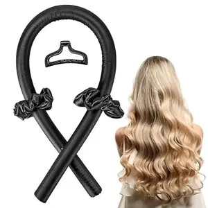 Heatless Curling Set - Hair Rollers for Heatless Curls | Heatless Hair Curlers & Hot Rollers | Hair Curlers To Sleep In | Heatless Curling Rod Headband | Heatless Curler-Multicolor pack of-1 (MUlti, Medium)