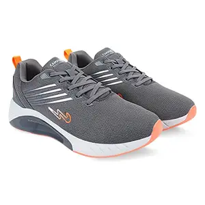 Campus Men's Camp-Bonfire Running Shoes D.Gry/F.ORG - 6UK/India
