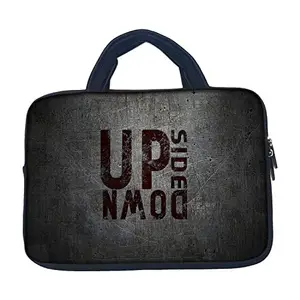 TheSkinMantra Upside Down Chain Laptop Sleeve Bag with Handle Compatible for Screen Size 14.1 inches Laptop/Notebook 14.1 / MacBook pro 15 inch/MacBook pro 16 inch/Chrombook 14.1