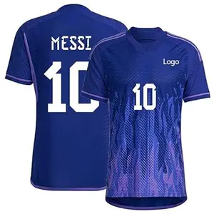 Sports Soccer Football Inter Messi 10 Jersey T-Shirt (Kid's, Boy's & Men's) (L, Multicolor_04)
