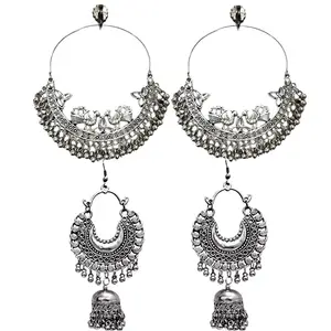 Glamour Galleria Earrings for Women fashion Combo Jhumka for Girls | Combo Pack of 2 Set || Fancy latest Alloy Chandbali Earring Drops & Danglers |