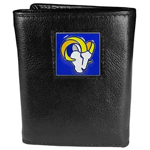 Siskiyou Sports NFL St. Louis Rams Leather Tri-Fold Wallet