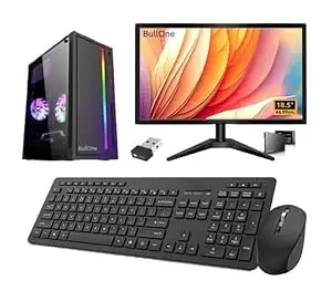 FA All-in-One Desktop Computer, 19inch Moniter, Core i5 2500, 16GB RAM, 500GB SSD, Wireless Keyboard & Mouse, Ultra HD Graphics, WiFi, Win11 (16-500GB)