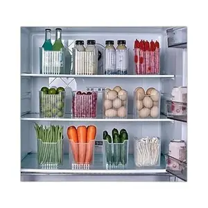 Fridge Storage Boxes Multipurpose Containers for Storage Space-Saving Refrigerator Side Door Organizer for Fridge Kitchen Bathroom Stationery TOI|Design - 2468 for Home and Kitchen