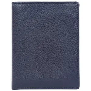 Leatherman Fashion LMN Genuine Leather Black Unisex Wallet (3 Slots)