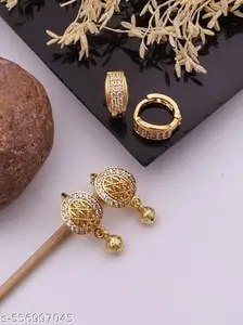 Beautiful bali combo for woman and girl| design - 3044 stylish and beautiful design Hoop Earrings