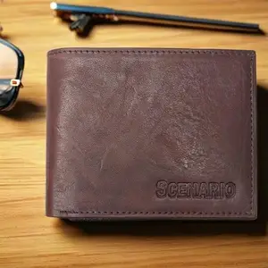 Narayan Enterprises |Wallet Material Leather|Stylish & Slim Men's Wallet Color Brown (Pack of 1)
