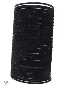 Black colour velvet bangles