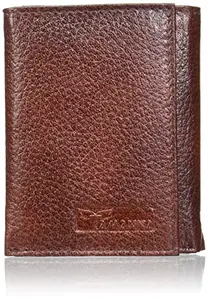 Tamanna Men Brown Genuine Leather Wallet (7 Card Slots) (LWM00047_2ND)