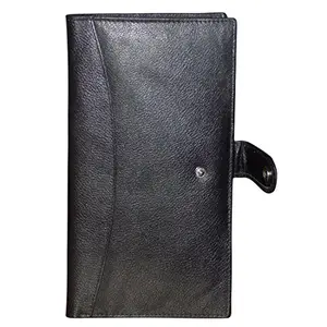 Style98 Style Shoes Black Smart and Stylish Leather Passport Holder -3239H17-NHA