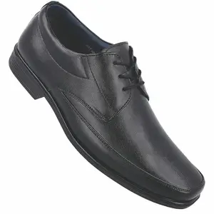 WALKAROO 17132 Mens Formal Shoe for Office Wear - Black