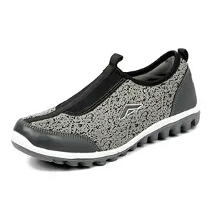 ASIAN Shoes Women's Riya-01 Grey Mesh Sports Running Shoes (UK-4)