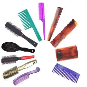 CooPany® Combo Multi colour Multipurpose 4 Model Hair Brush Sets and 7 Different model Hair Combs For Men and Woman Pack of 11 Products