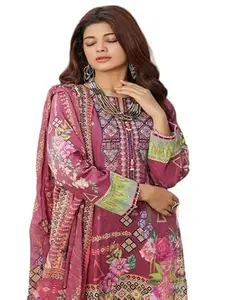 Fuchsia Noor-e-Nazar Digital Unstitched Printed Lawn Suit Collection: Elevate Your Style with Exquisite Designs, Vibrant Colors, and Quality Fabrics - Perfect for Every Occasion Maroon Colour