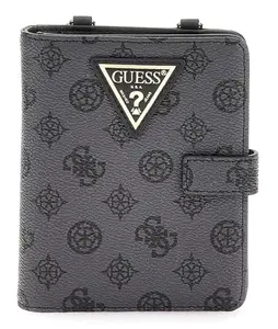 GUESS Women Grey Printed Passport Holder