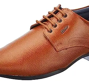 Bata AVISON E Mens Formal Lace-Up Shoes in Light Brown Size- 9
