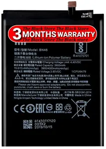 The Black Store Original BN46 Battery for redmi Note 6 redmi Note 8 redmi 7 redmi Note 7 pro redmi y3 with 3 Months Warranty