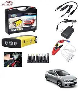 AUTOADDICT Auto Addict Car Jump Starter Kit Portable Multi-Function 50800MAH Car Jumper Booster,Mobile Phone,Laptop Charger with Hammer and seat Belt Cutter for Toyota Corolla Altis Old (2008-2014)