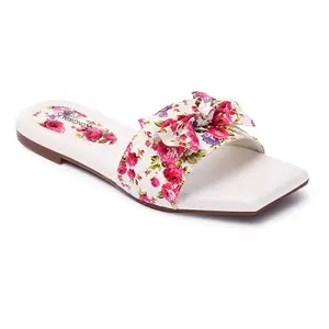Longwalk Women's Fashion Sandal Flower Bow Loock
