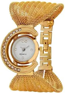 Varni Retail Designer Golden Woman's Watch