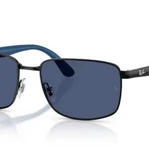 Visit the Ray-Ban Store Ray-Ban Unisex UV Protected Irregular Sunglasses - 0RB3759I