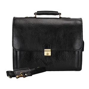Primo Leather Laptop Messenger Briefcase Satchel Shoulder Handbag Office Business Bag Men Women (011)
