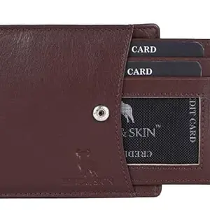 HIDE & SKIN Denver Leather Wallet with for Men and Women