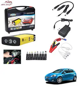 AUTOADDICT Auto Addict Car Jump Starter Kit Portable Multi-Function 50800MAH Car Jumper Booster,Mobile Phone,Laptop Charger with Hammer and seat Belt Cutter for Fiat Grand Punto