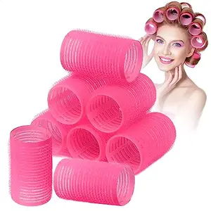 Boxo Hair Styling Professional Hair Curling Rollers Volumizer Self-Grip Hair Rollers -Set Of 6 Pcs