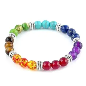 7 CHKRA CRYSTAL STONE BRACELET